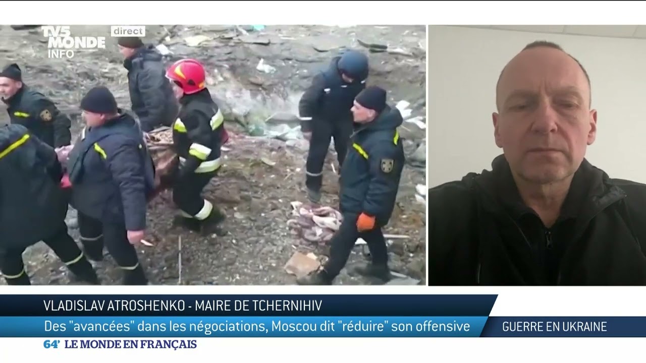 Le maire de Tchernihiv attend des actes après les négociations