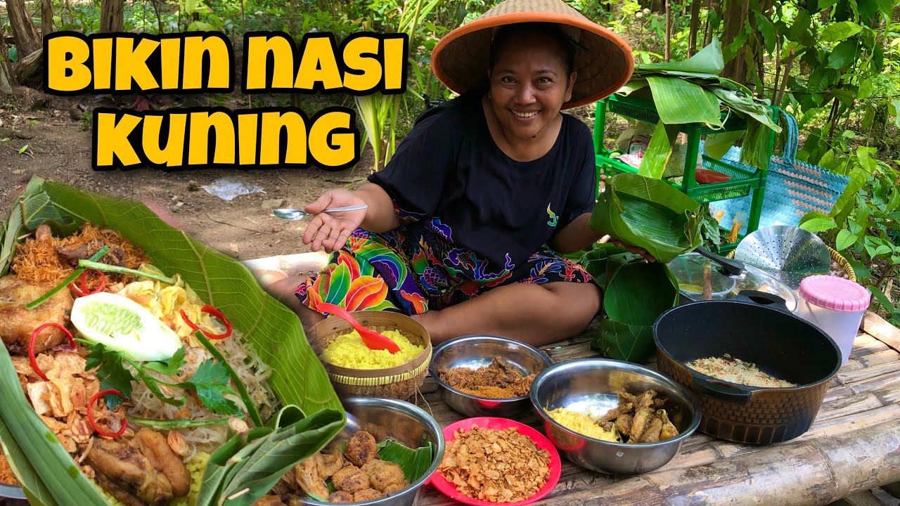 MASAK BESAR NASI KUNING ⁉️WADAH GODONG JATI