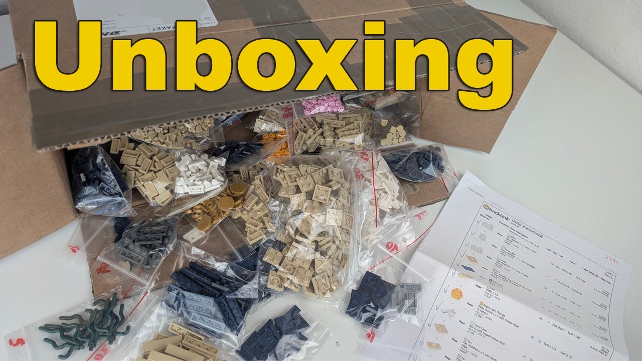 Ich habe über 5000 LEGO-Teile bestellt!