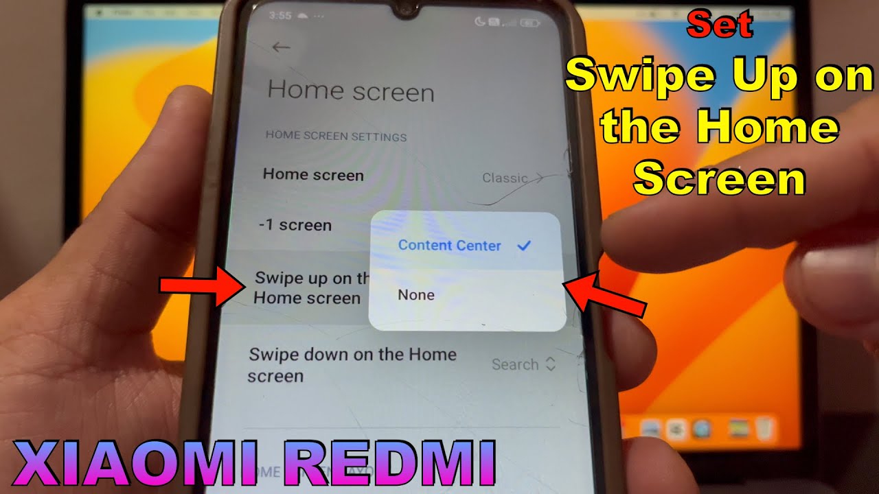 How to Set Swipe Up on the Home Screen on Xiaomi Redmi 13C