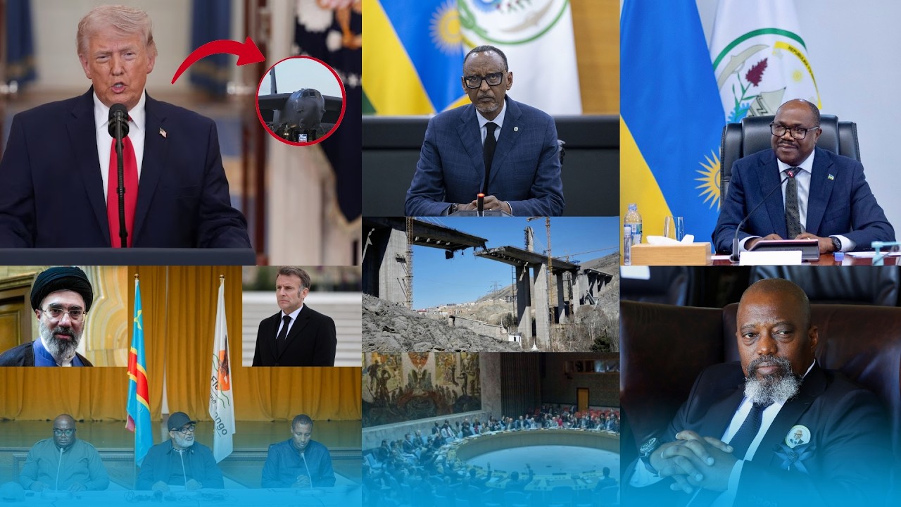 HE KAGAME YANENZE IBIHANO BYAFATIWE RDF//IRAN YAHANUYE INDEGE Y'AMAERIKA// INTAMBARA YA CONGO