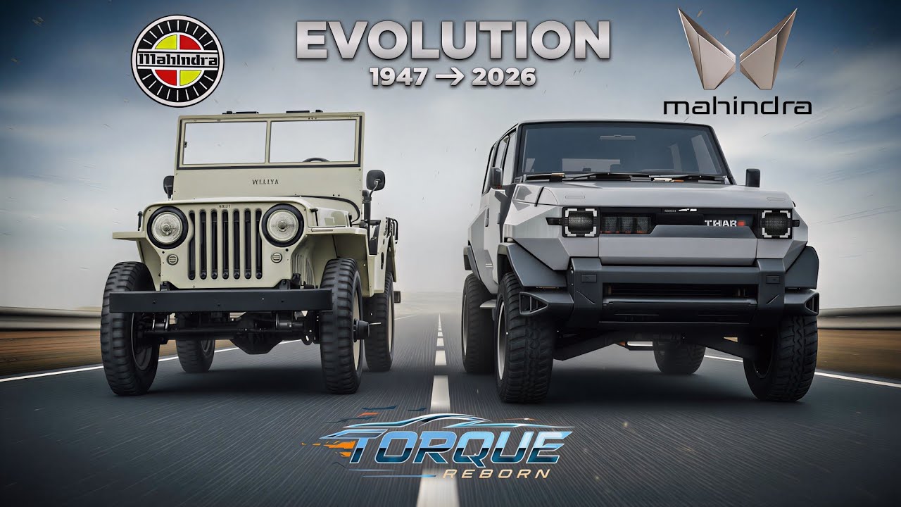 Mahindra Evolution 1947 – 2026 | 79 Years of Power, Legacy & Innovation