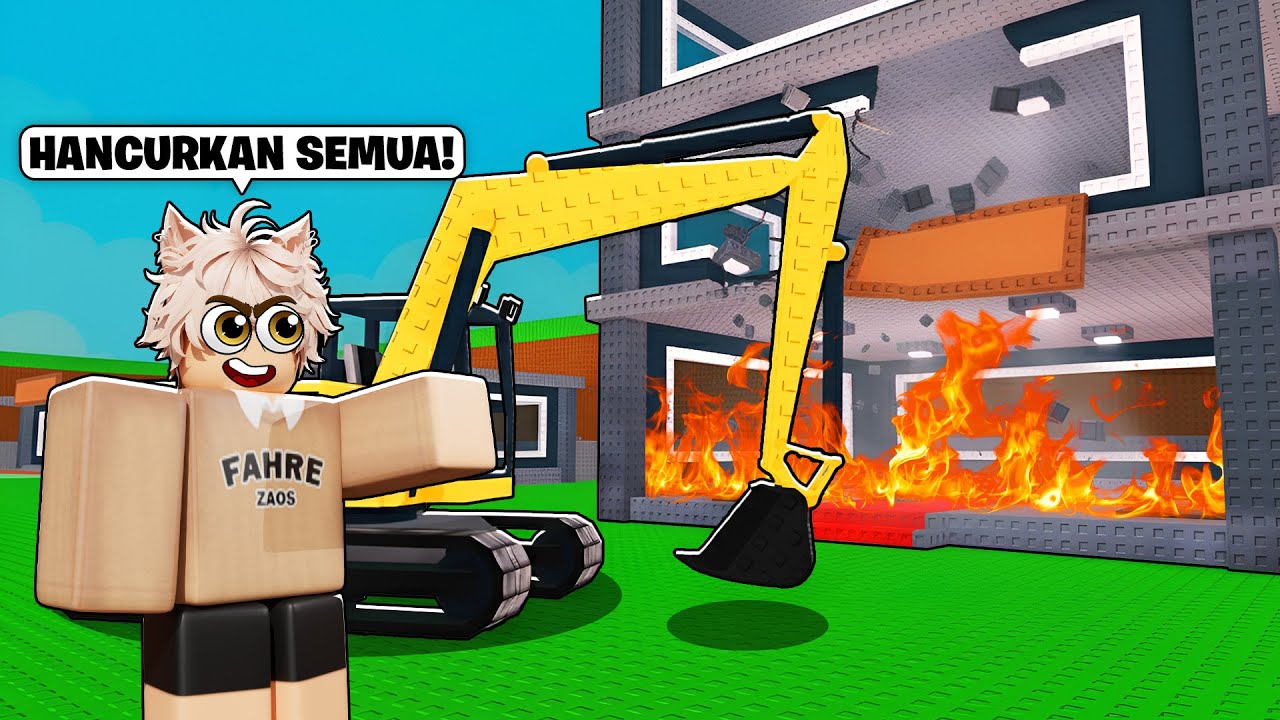 AKU HANCURKAN MAP STEAL A BRAINROT ROBLOX
