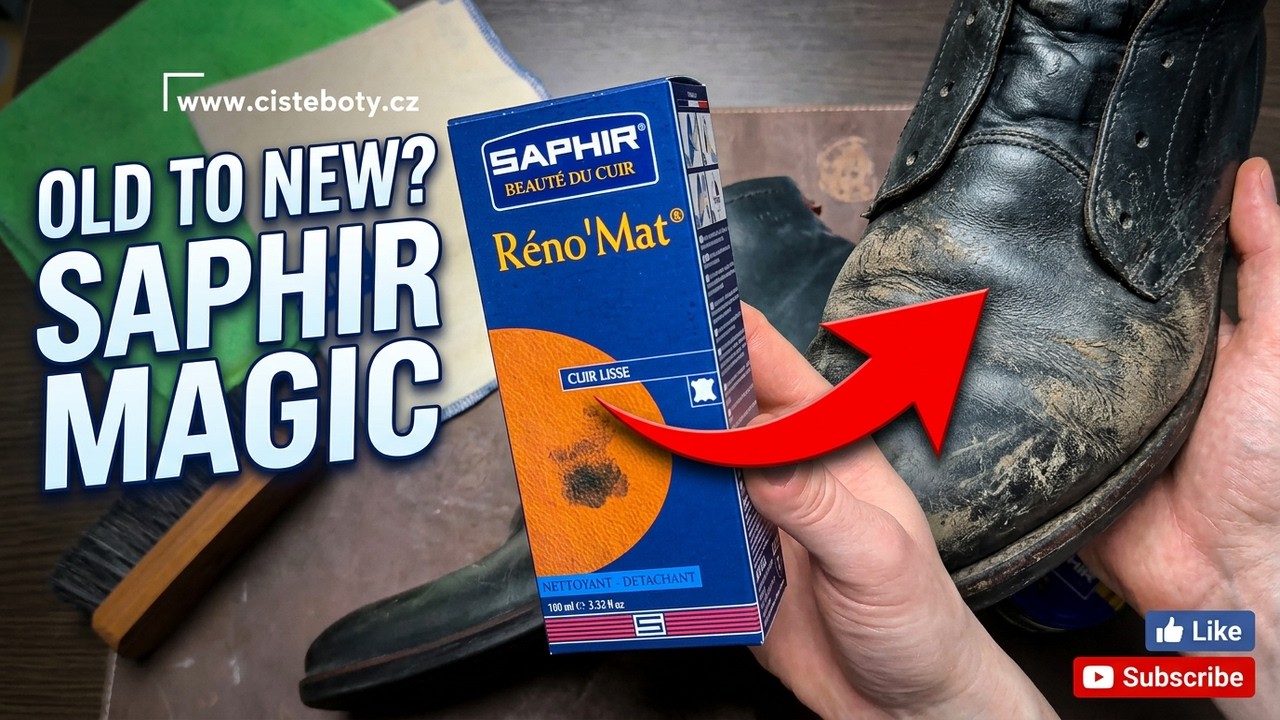 Can Old Shoes Look New Again With Saphir?