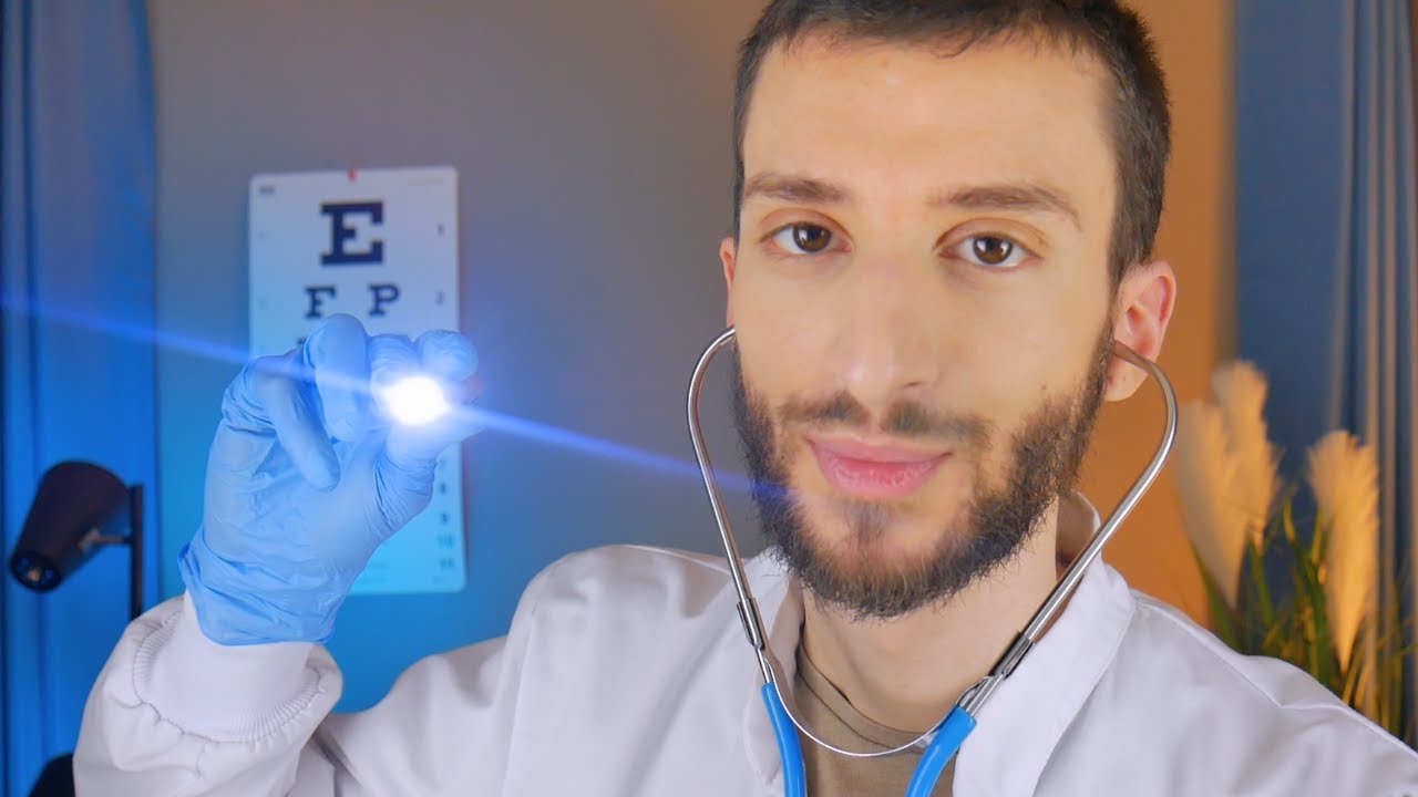 ASMR Full Cranial Nerve Exam (I to XII)