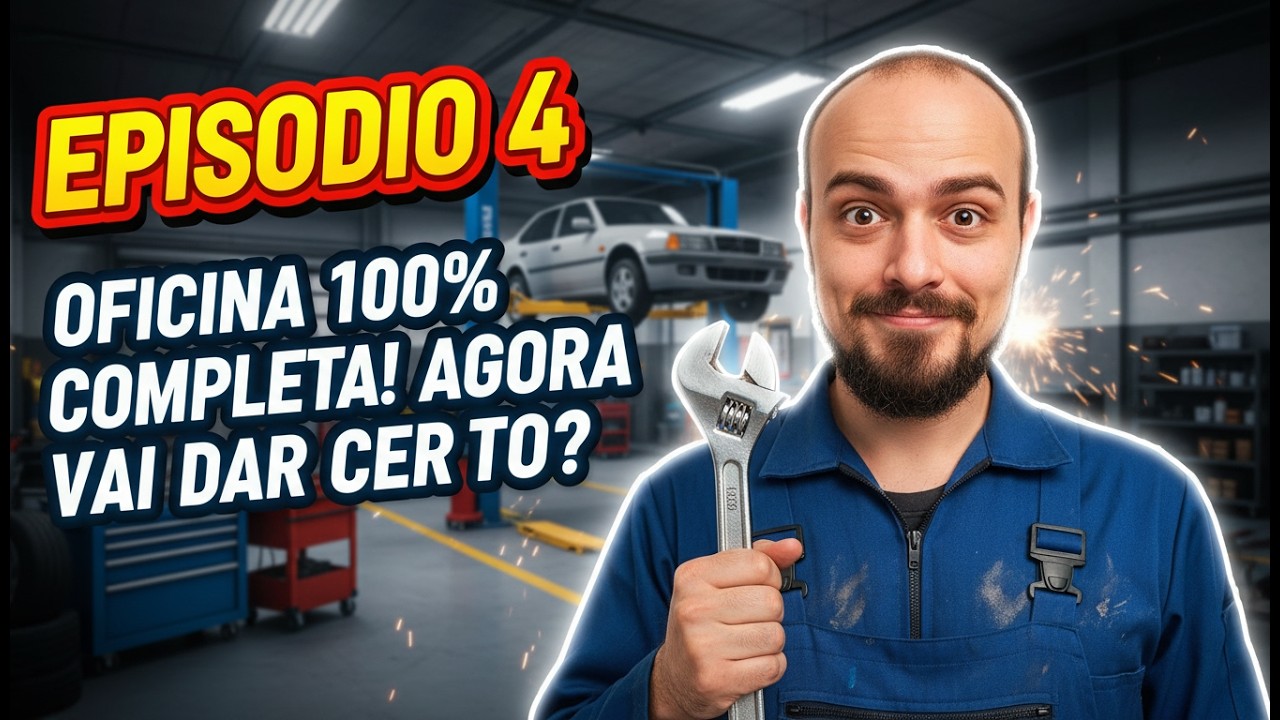 Car Service Together #04 | OFICINA 100% COMPLETA! AGORA VAI DAR CERTO?