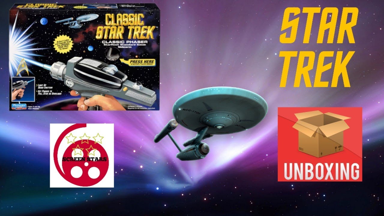 Unboxing: Playmates Star Trek Classic Phaser