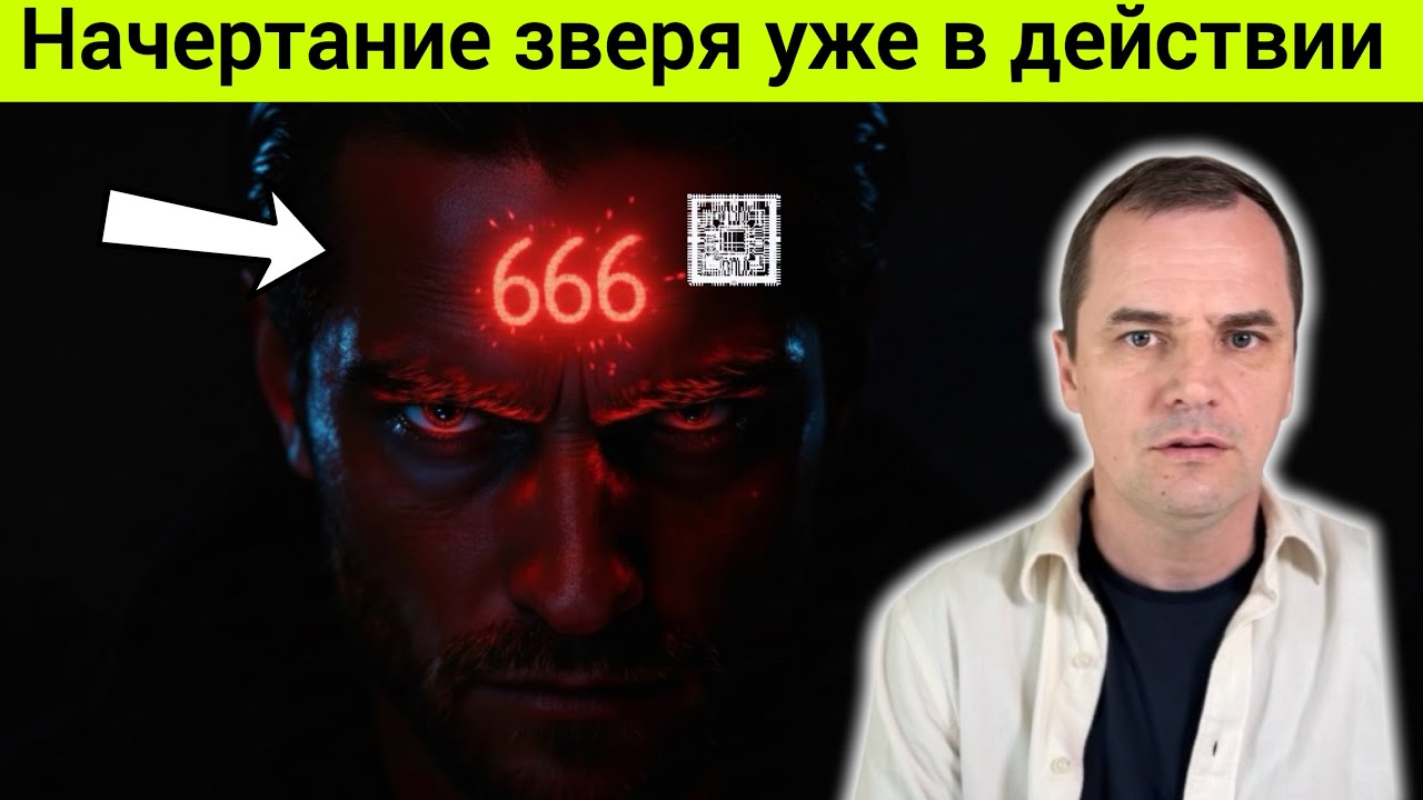Печать Антихриста: люди этого не замечают 