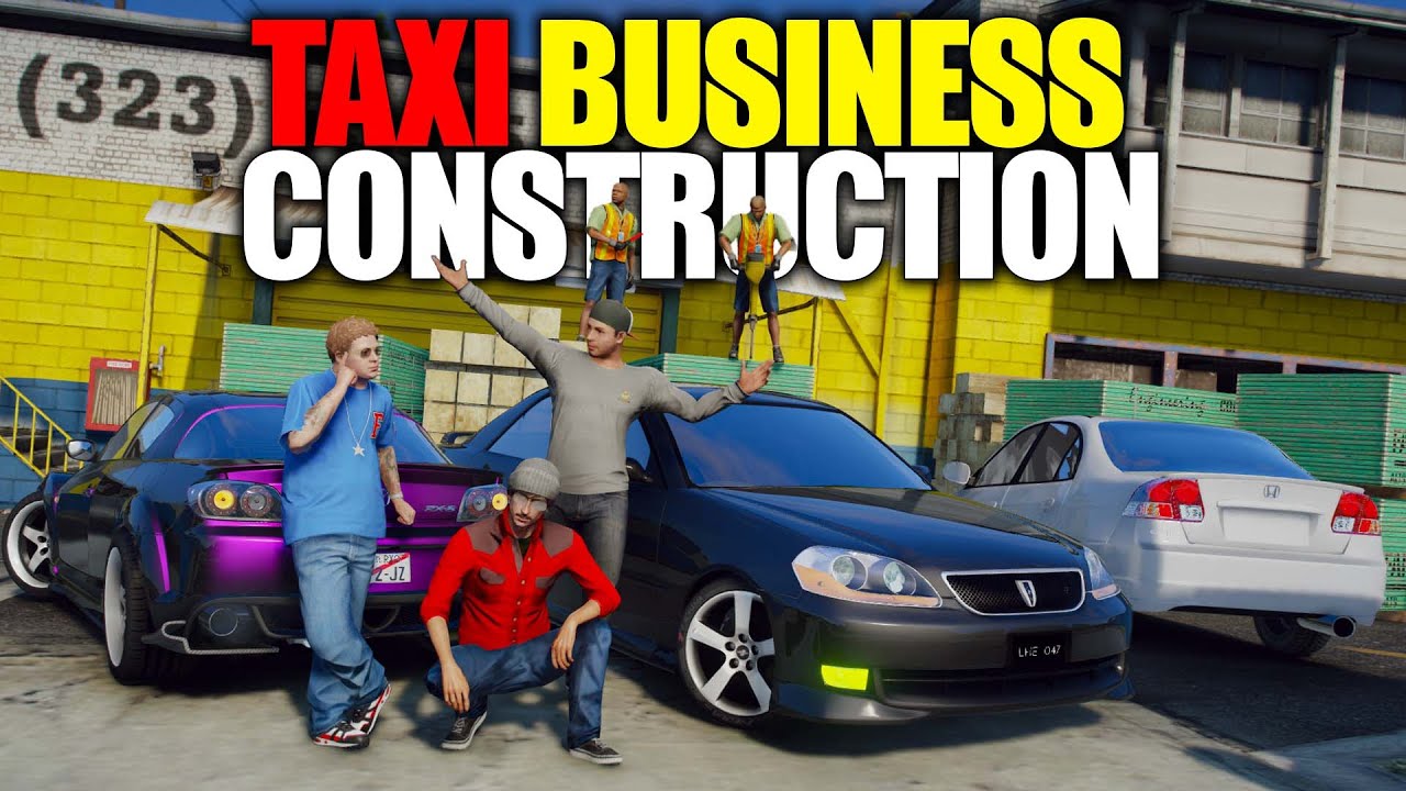 TAXI BUSINESS UNDER CONSTRUCTION | TOYOTA MARK 2 JZX110 VS MAZDA RX-8 | GTA 5 PAKISTAN