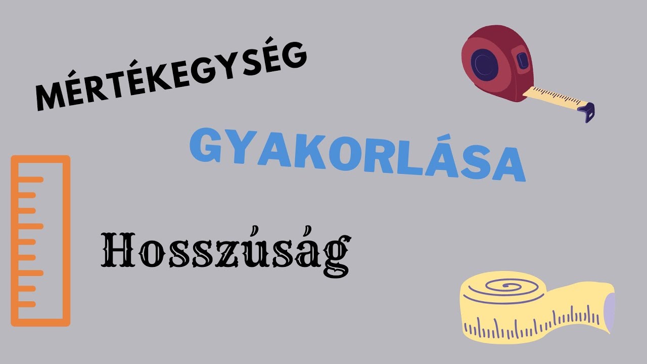 Okos leszek Matekból: Mértékegységek átváltásának egyszerűbb gyakorlása - Hosszúság