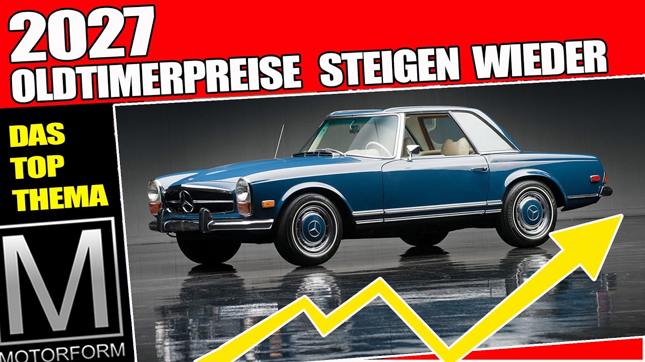 TOP NEWS:   2027 steigen die Oldtimer-Preise wieder  !!