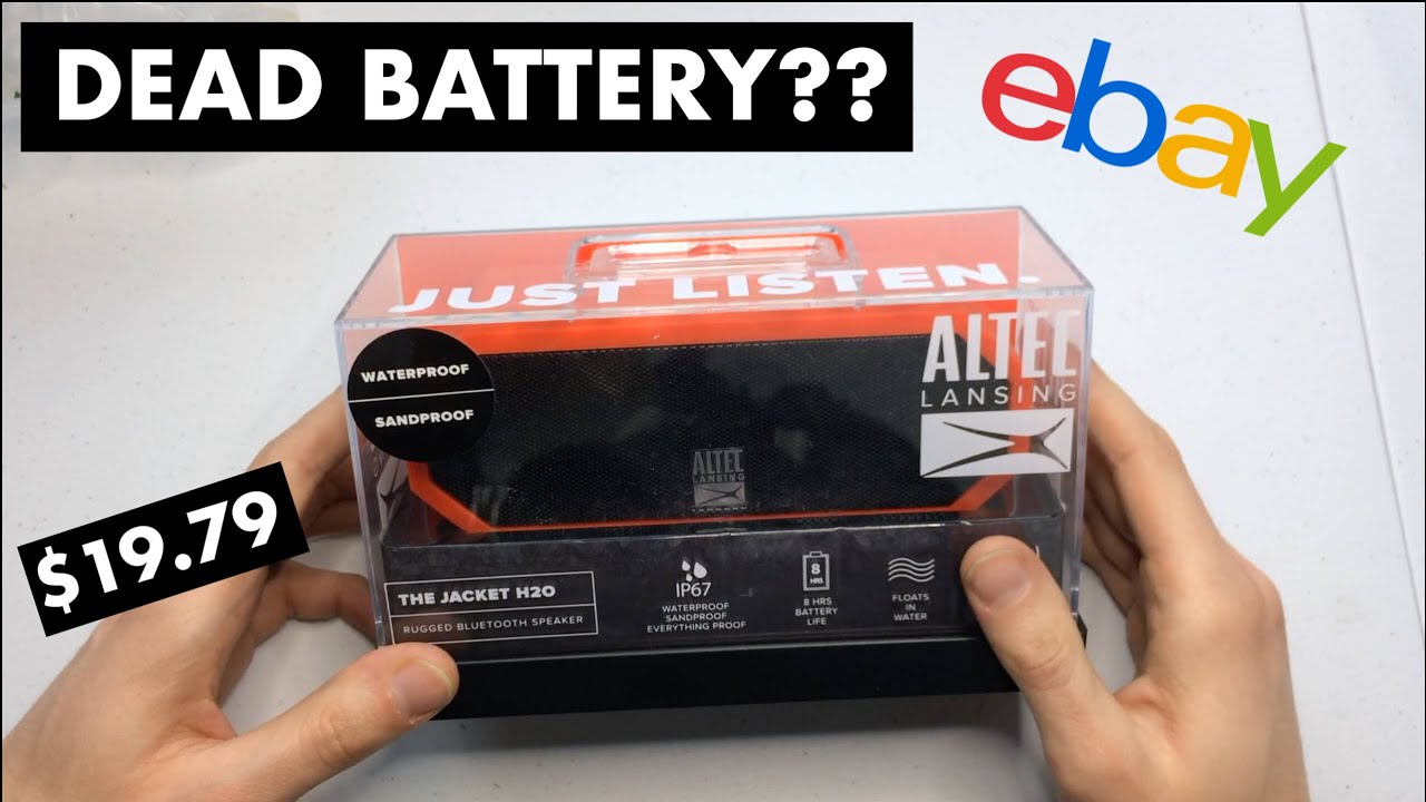Taking Apart an Altec Lansing The Jacket H2O Bluetooth Speaker