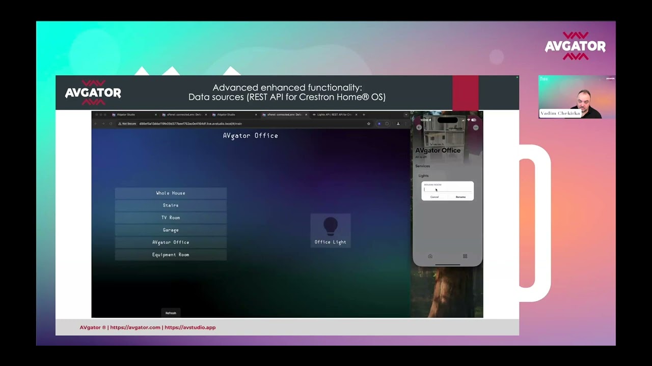 How to create Custom User Interface for Crestron Home in AVstudio October 09, 2024 highlights