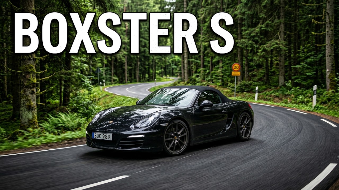 PORSCHE BOXSTER S - Intense POV Drive