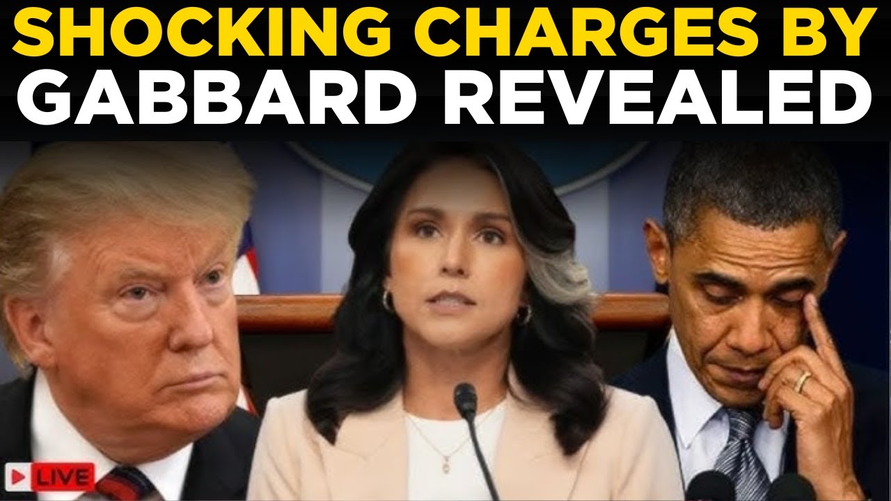 US News LIVE: Tulsi Gabbard Reveals Bombshell Claims, Trump Orders Urgent Obama Arrest