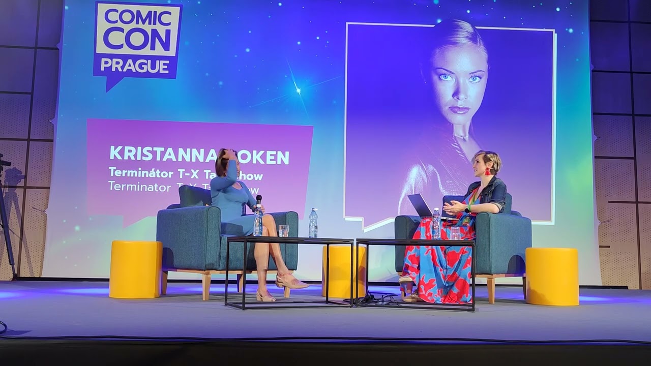 Kristanna Loken Comic-Con Prague 2025 (full panel)