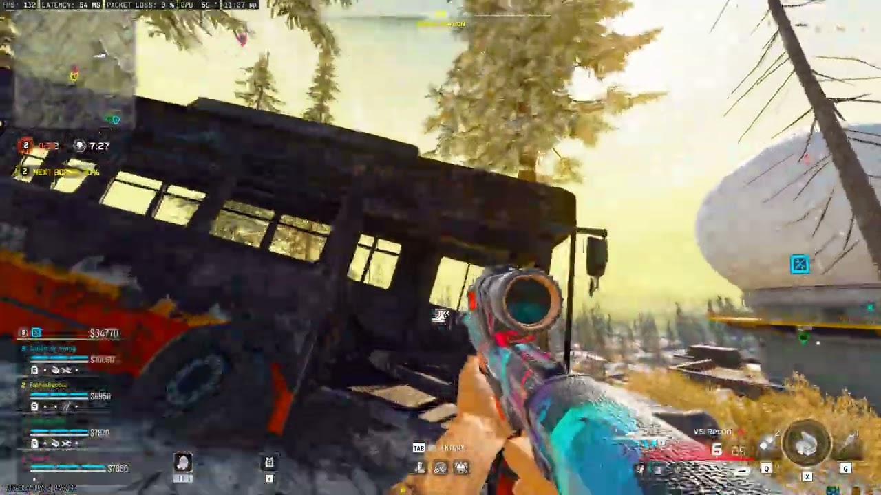 Call of Duty Modern Warfare Warzone Verdansk 2.0 Full Game Victory (140){QUADS}