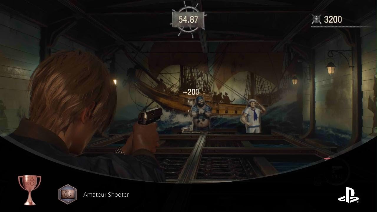 Resident Evil 4 - Amateur Shooter (BRONZE) [Trophy]