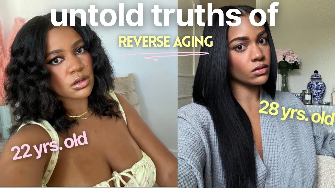 How I Aged Backwards in my 20s... untold truths & tips!