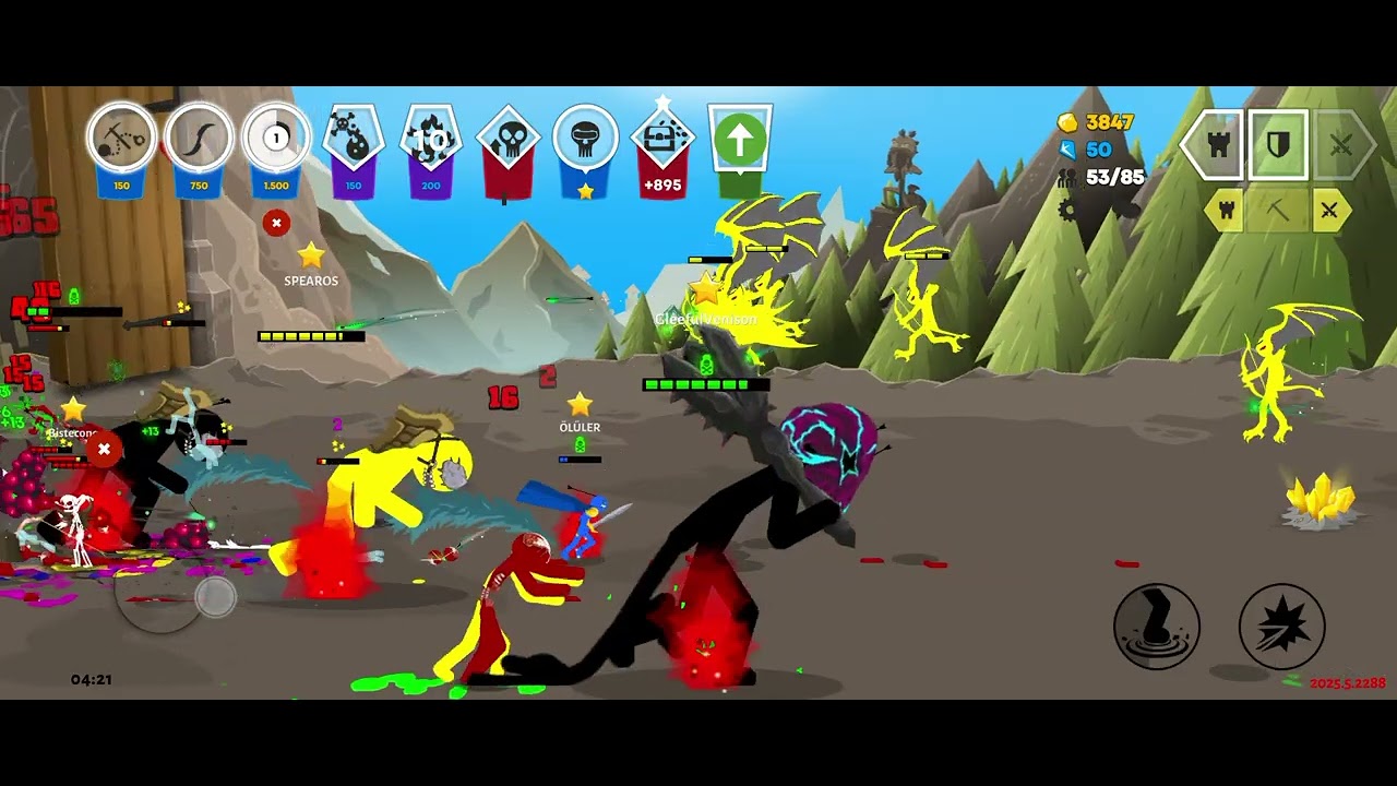 Stickman stickwar saga online War Game 12 01