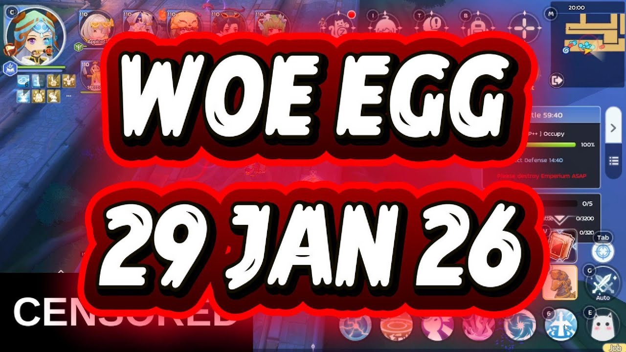 [ROM Classic] WOE EGG | F2P++ | LEGENDS | BABY | ZEUS | WE | Feat | Villians | Mutation [29 JAN 26]