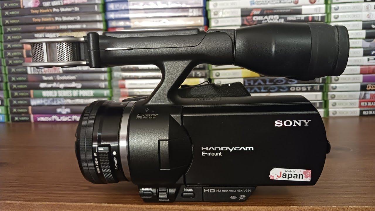 Обзор видеокамеры Sony Handycam NEX VG30 2012 года выпуска (234,00 доллара США) - Sony HDR CX900