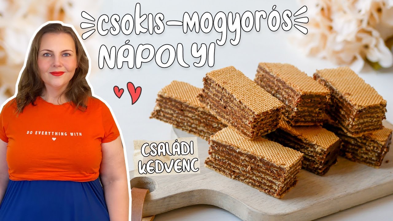 Csokoládés mogyorós nápolyi recept