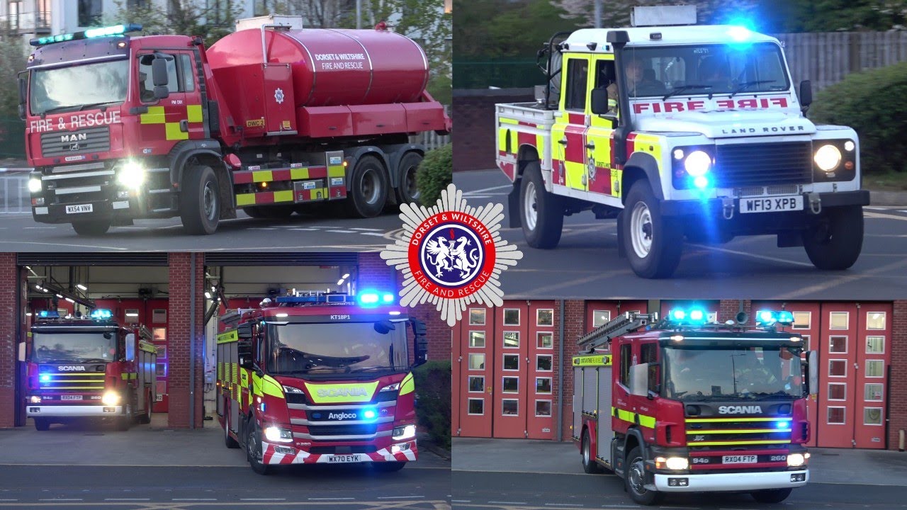 *RARE* Poole Water Carrier, 4x4 Land Rover & Double Pump Turnout - Dorset & Wiltshire Fire & Rescue