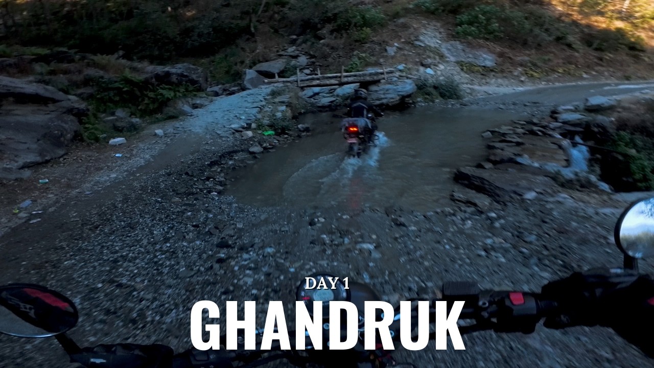 Ghandruk adventure ride from Kavre to ghandruk | Day 1