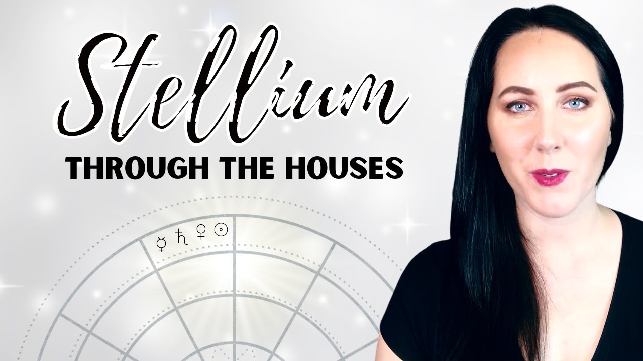 Stellium through houses in Astrology
