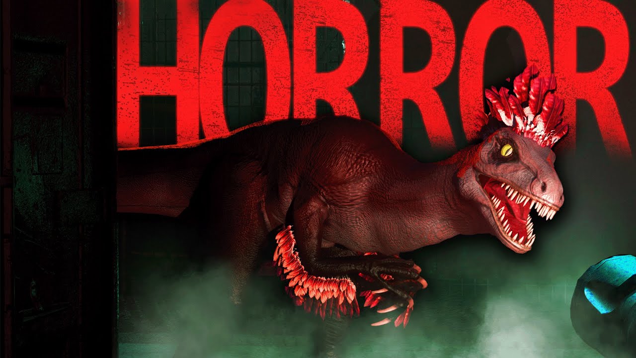 I'm Making My Own DINOSAUR HORROR Game