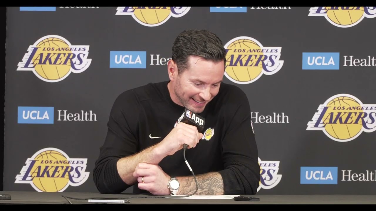 JJ Redick Post Game Lakers vs Clippers