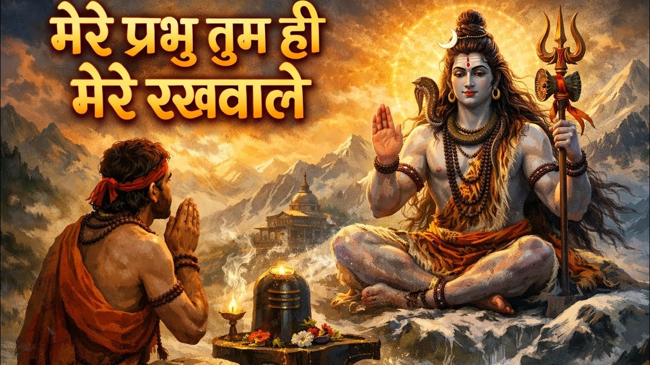 मेरे प्रभु तुम ही, मेरे रखवाले #bhakti song #viral #viralvideo #song..