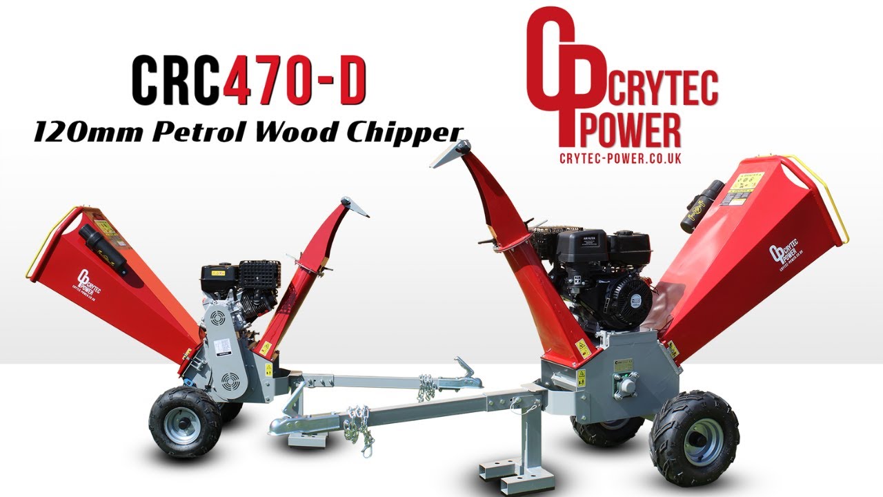 Crytec CRC470-D 120mm Capacity Wood Chipper