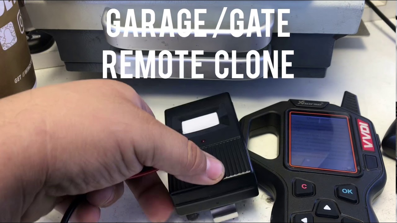 GARAGE/GATE REMOTE CLONE (VVDI)