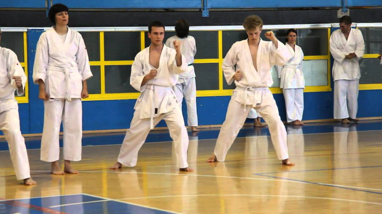 Esame cintura gialla Karate