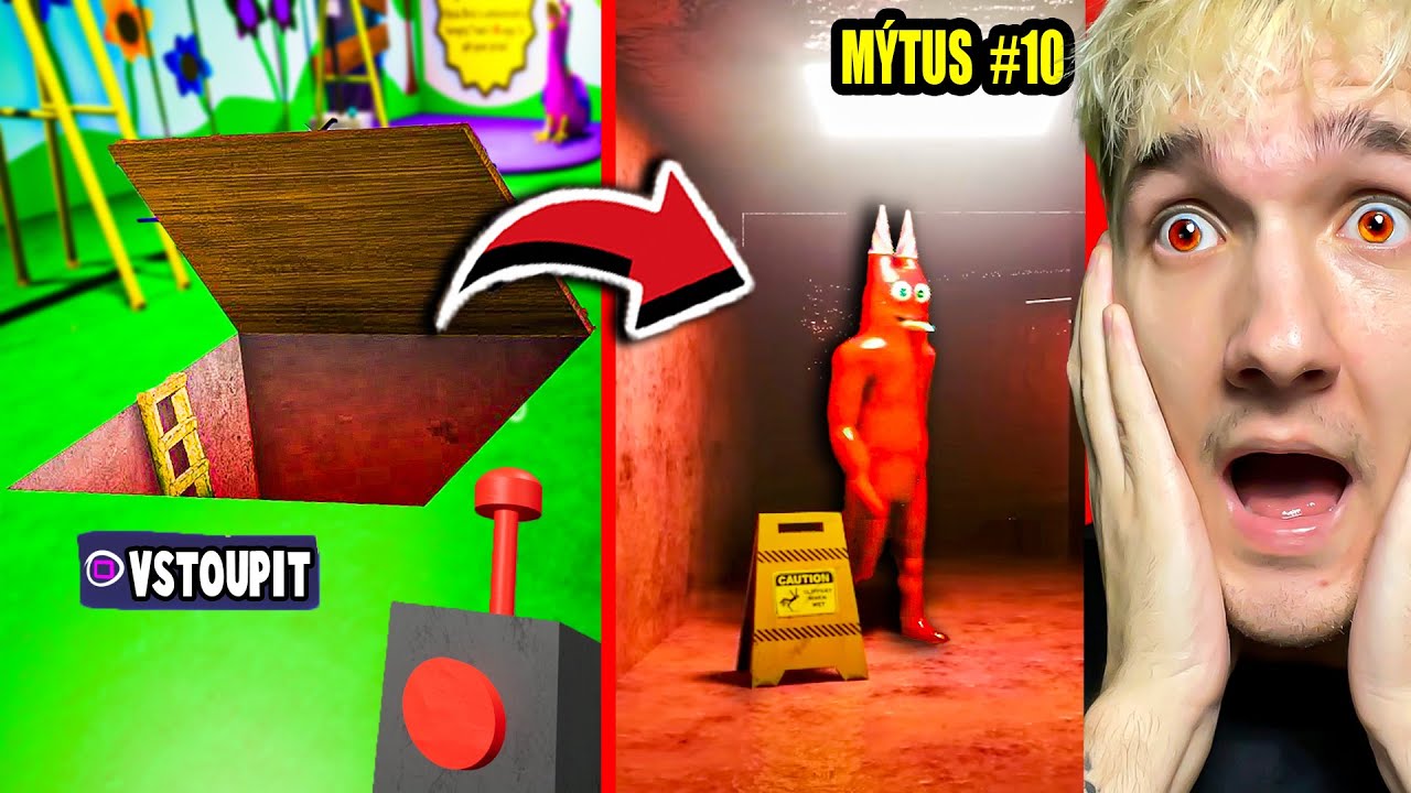 Vyvrátil jsem 12 MÝTŮ v NEJHORŠÍ ŠKOLCE PRO DĚTI!😎 (Garten Of Banban)