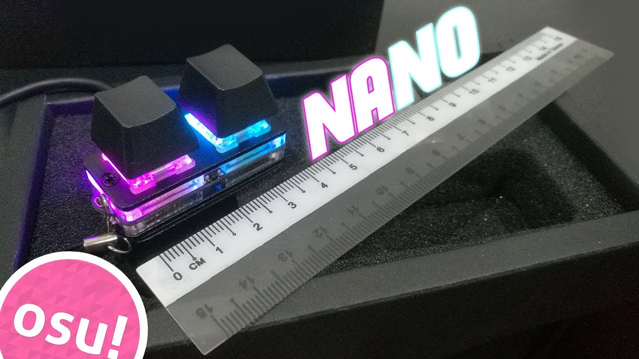 The Smallest osu! Keypad Ever
