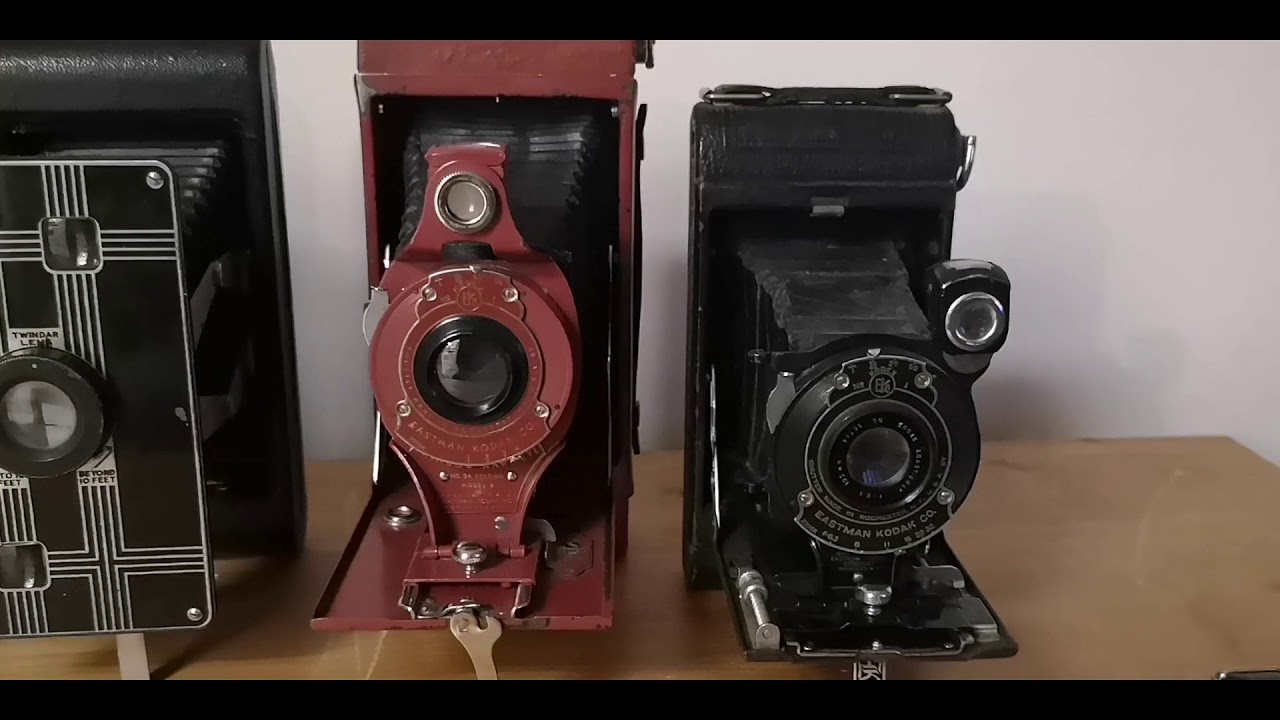 My Kodak Folding Camera Collection