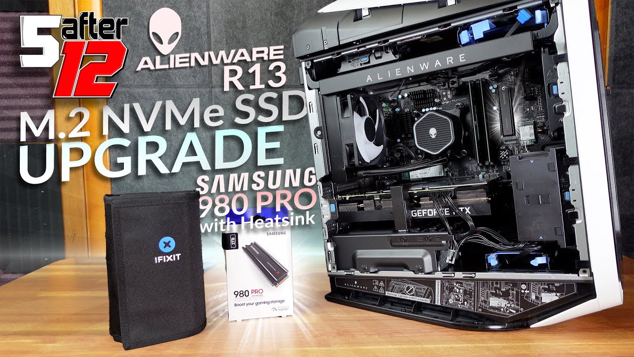 Alienware R13 M.2 NVMe SSD Upgrade | Samsung 980 PRO with Heatsink
