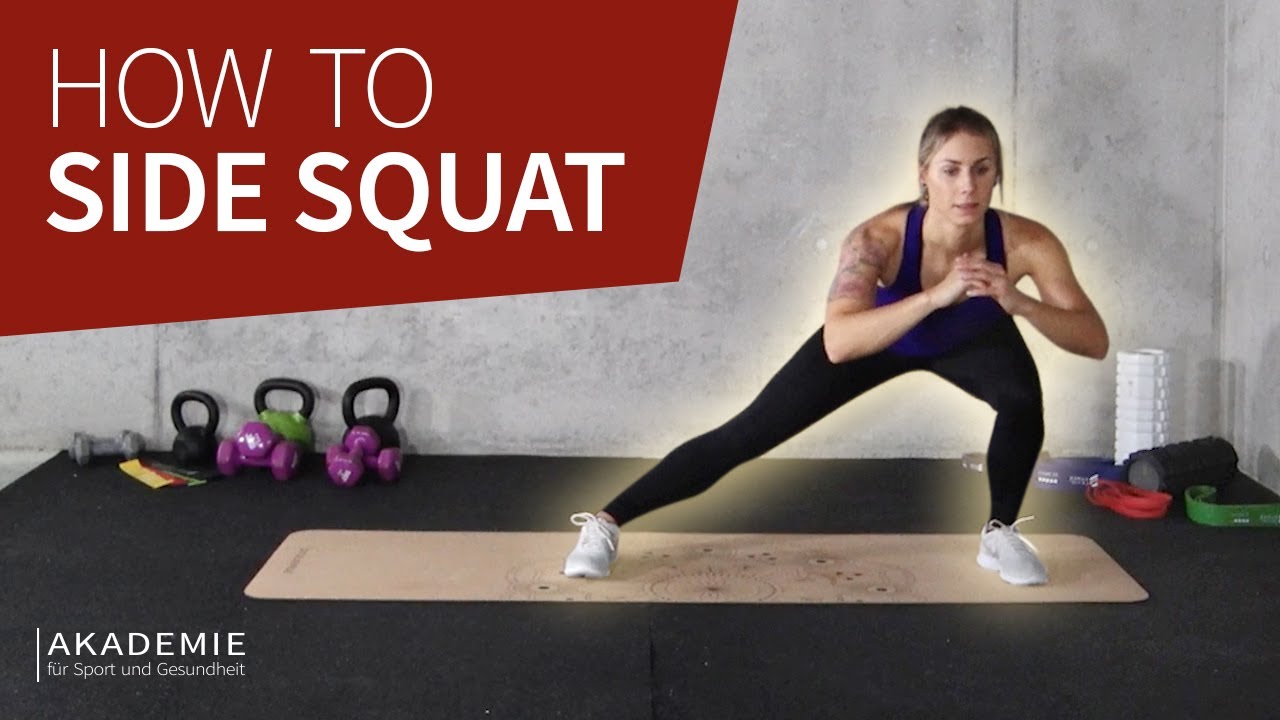 How to: Side Squats | Squats Varianten richtig ausführen
