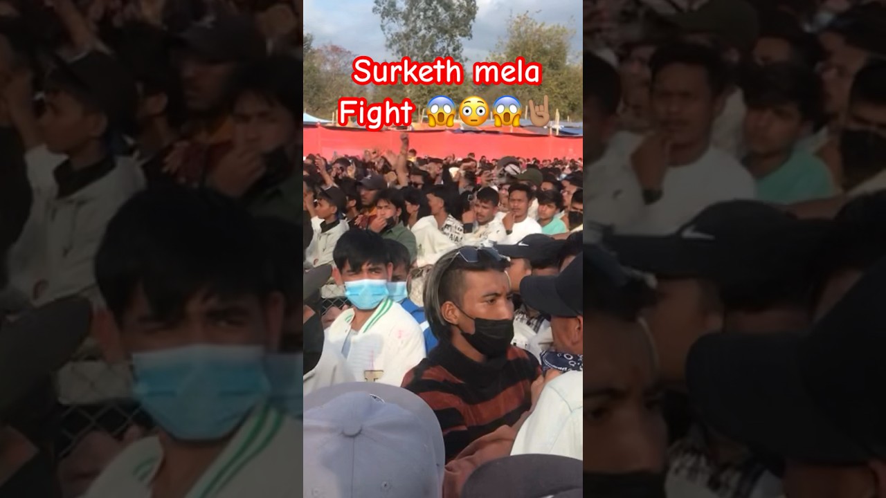 Surketh mela ma aasari vayo fight police vs public 