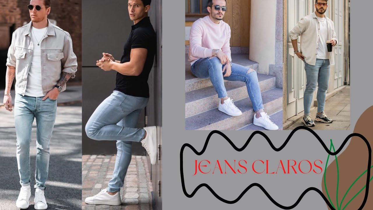 OUTFITS con JEANS Claros Super Cool