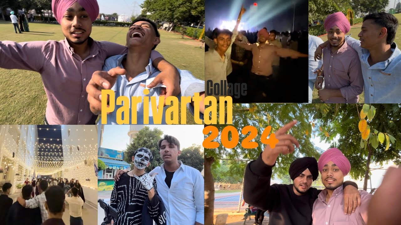 Parivartan day in Cgc,landran college life