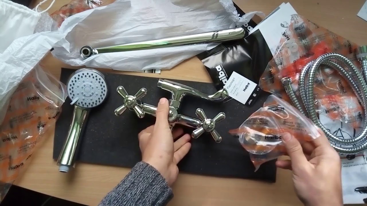 Смеситель для ванной Haiba 140 Dominox EURO