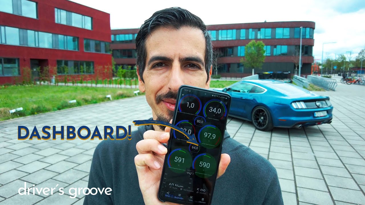 Ich hab ein Dashboard für euch! OBDLink MX+ für den Mustang
