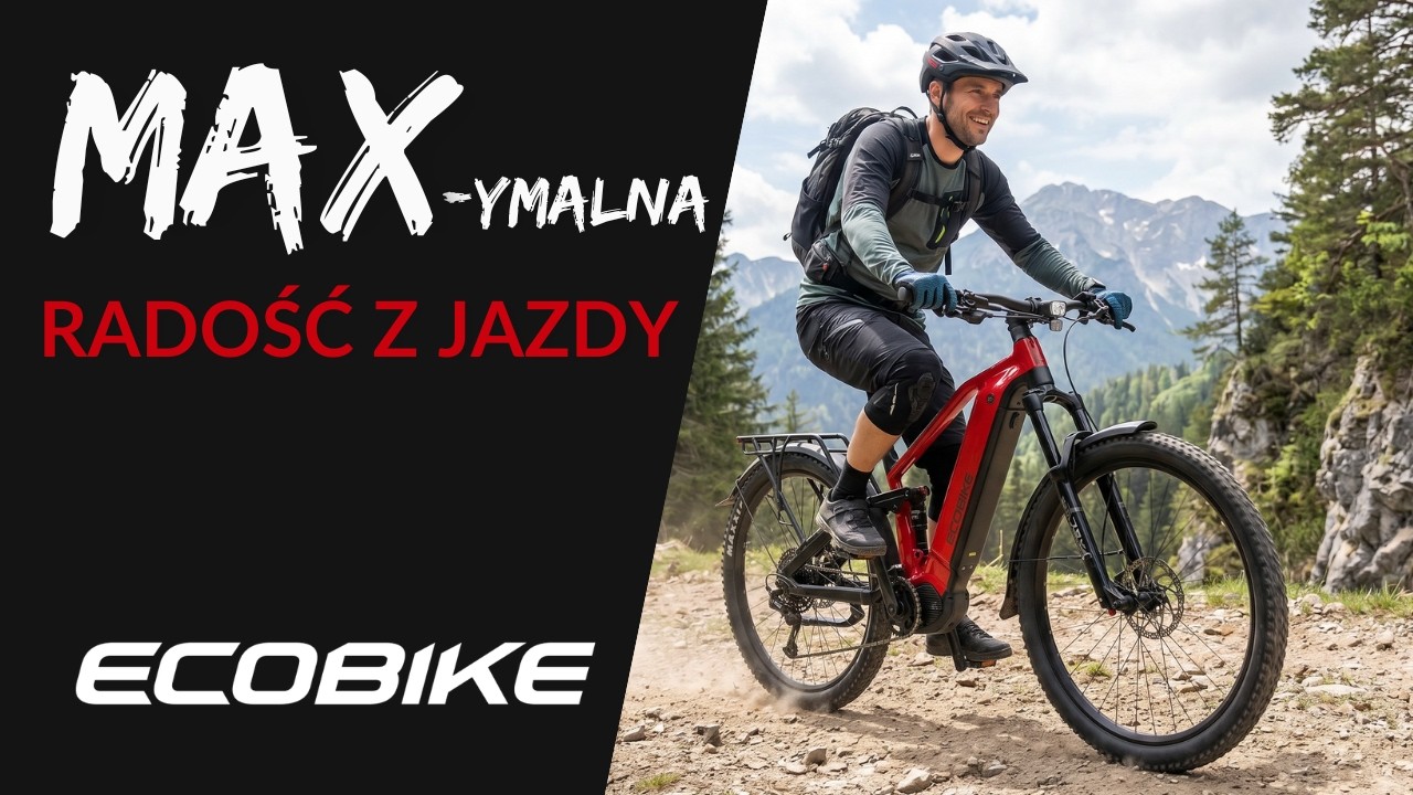 Ecobike RX500 MAX - Pełna wygoda, bez kompromis&oacute;w