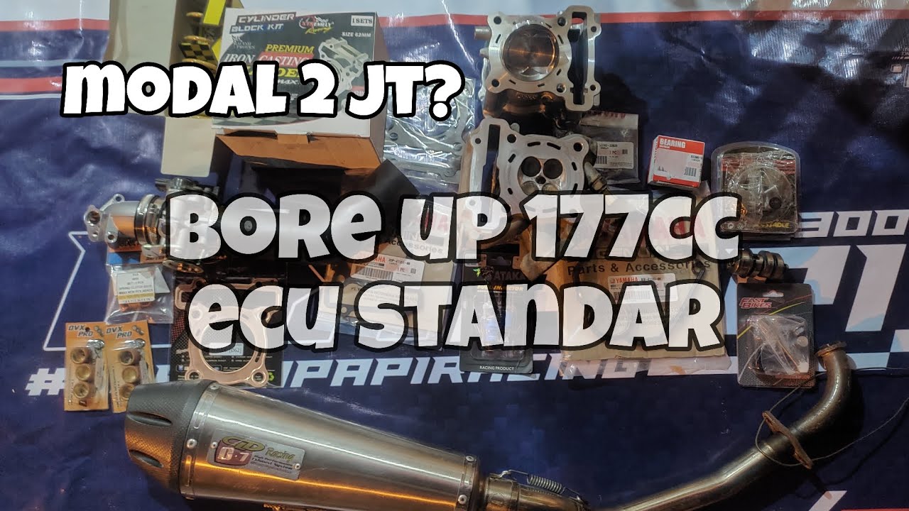 Bore up nmax spek 62 harian touring 177cc