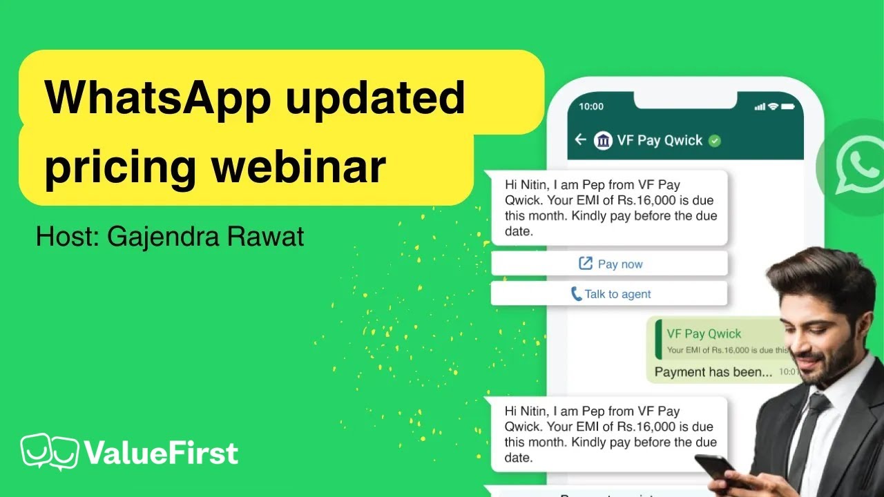 WhatsApp New Pricing Model Explained // ValueFirst
