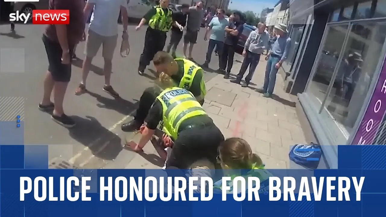 Police who confronted Southport killer among officers nominated for bravery award